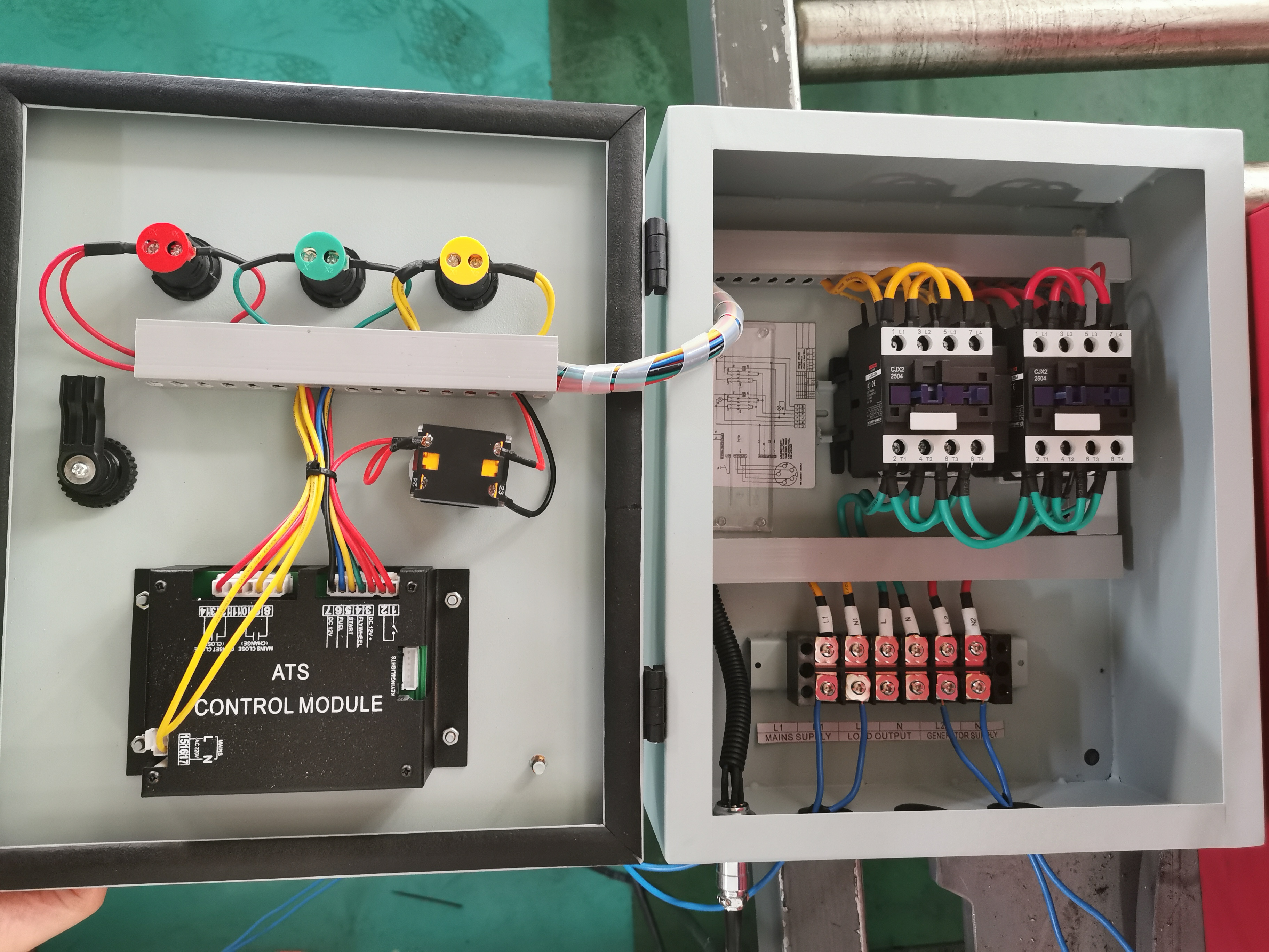 100A Automatic Transfer Switch ATS for Diesel Generator