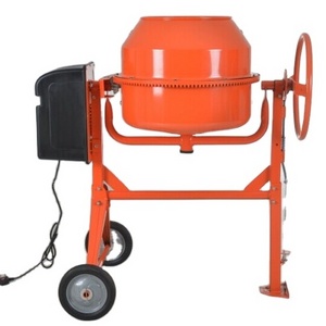 CE approved mini electric portable cement concrete mixer with two wheels