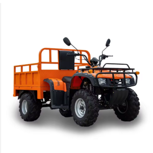 2024 Hot Selling Axle Drive ATV With Trailer Dump 4Wd ATV Cuatrimoto Agricultural 4x4 Electric Quad