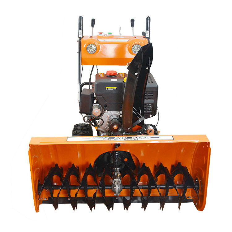 15HP gasoline engine sweeper machine snow blower