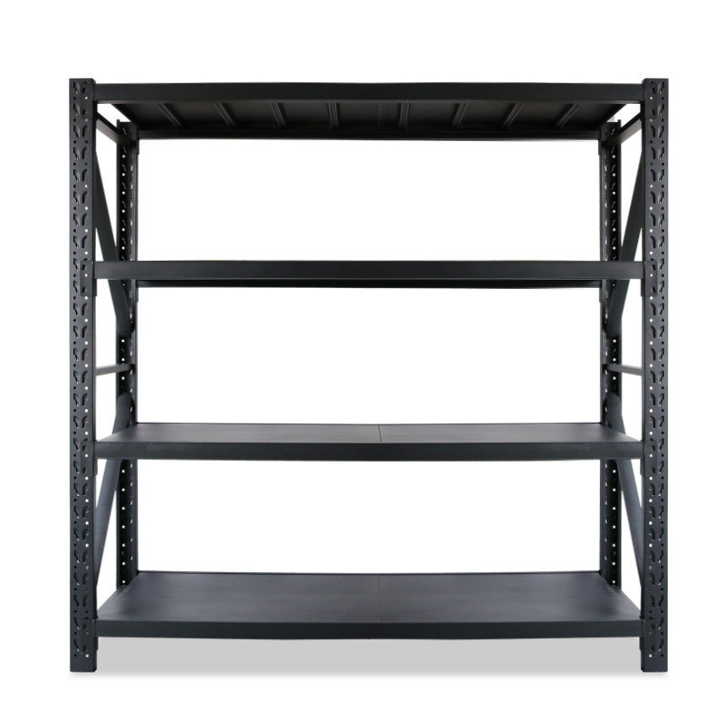 Morgie estantes de metal 4 tier shelves racks holders storage heavy duty Boltless racking shelf for industry Warehouse garage