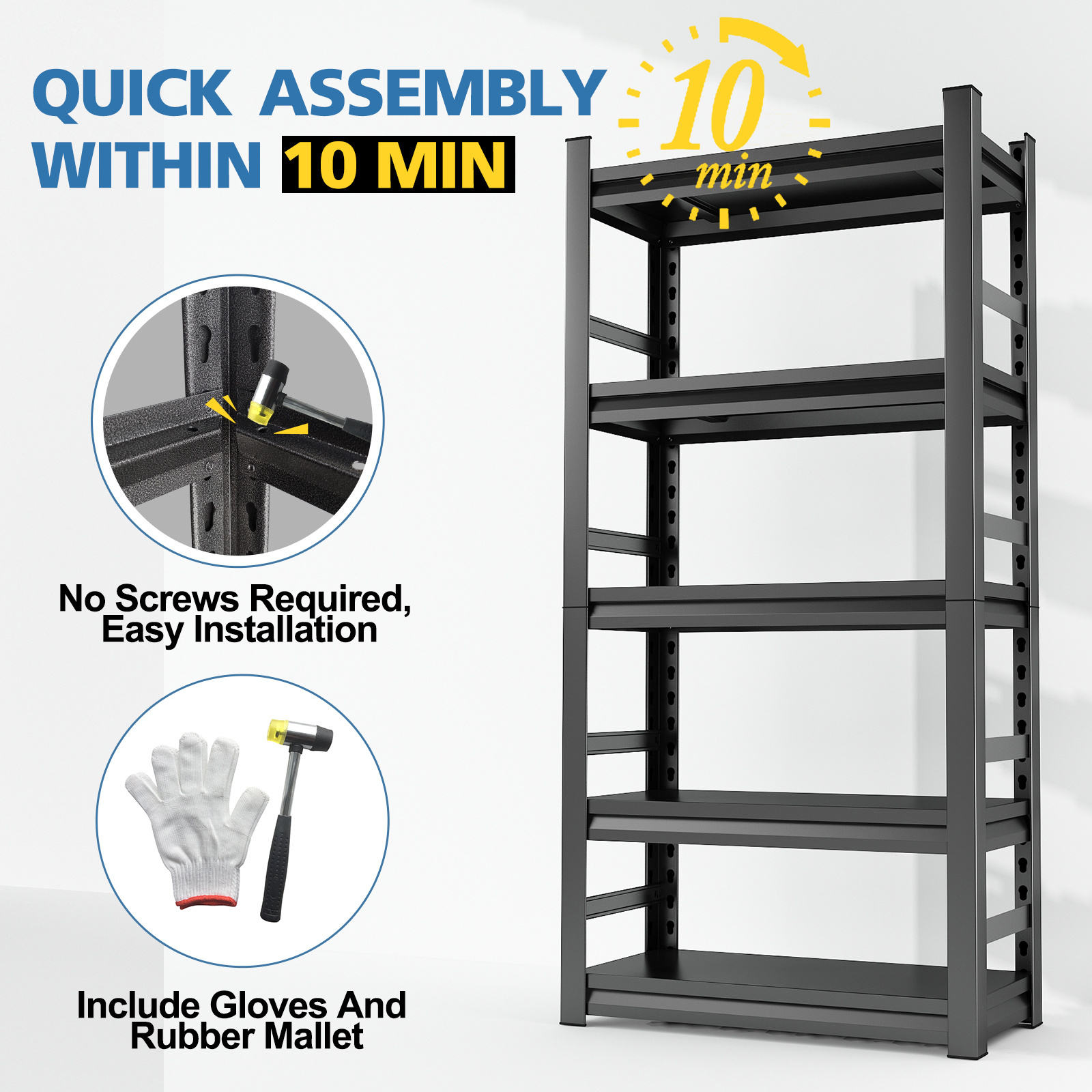 slotted angle racks angle rack for shop shelf 5 level miniso shelf metal home storage shelf shelving units