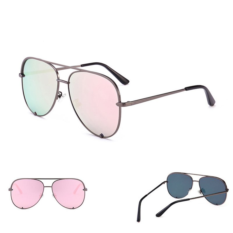 Morglow MG39305 Pink Pilot QUAY Sun Glasses Fashionable Oversized Womens Sunglasses Trendy 2019