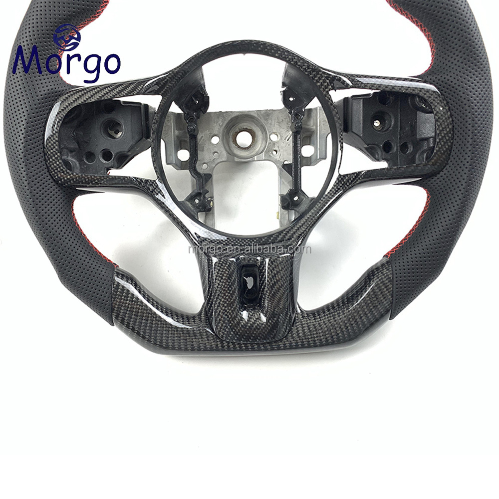 Carbon Fiber Custom Steering Wheel For Mitsubishi EVO X 8 9 10 Lancer Steering Wheel