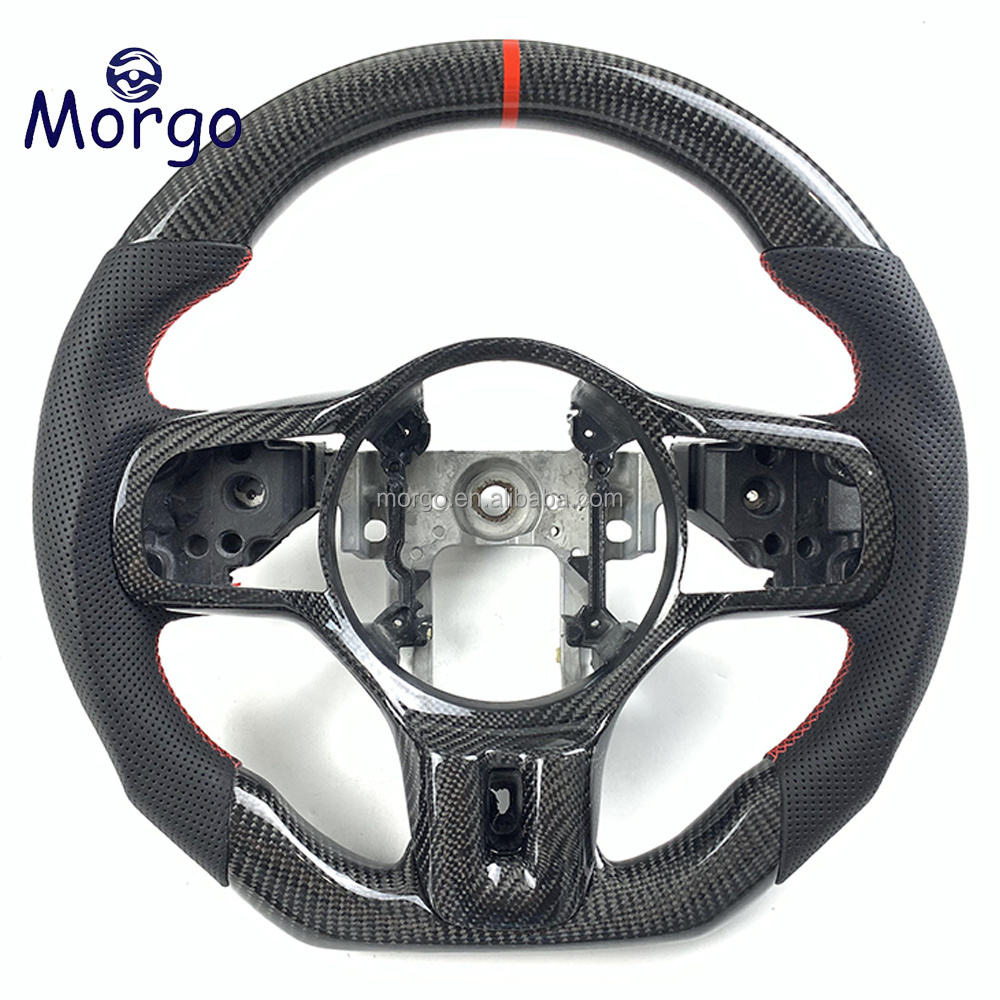 Carbon Fiber Custom Steering Wheel For Mitsubishi EVO X 8 9 10 Lancer Steering Wheel