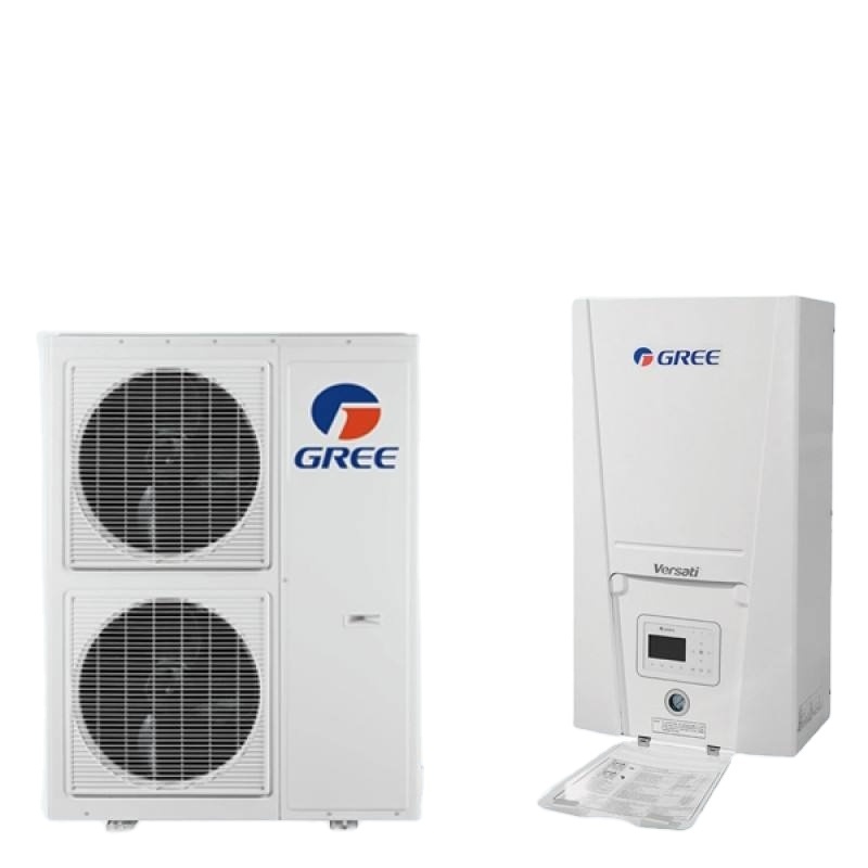 Gree Oem High Cop R32 R410a Split Air To Water Cold Dc Inverter Heat Pump For Floor Heating