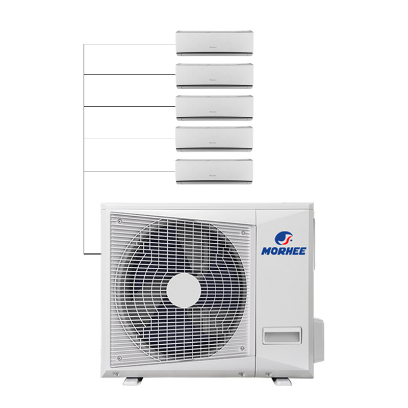 Morhee Gree Air Conditioning VRF HVAC System Commercial Multi Split Central Air Conditioner 8-16kW R410a Fan Coil Units Duct