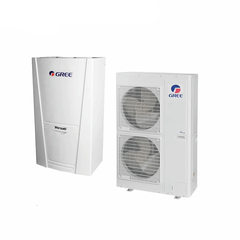 Gree Oem High Cop R32 R410a Split Air To Water Cold Dc Inverter Heat Pump For Floor Heating