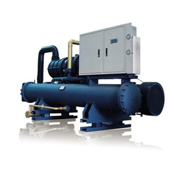 High Effective Semi-Hermetic Compressors Water Cooled Screw Chiller For Bottle Blowing Machine