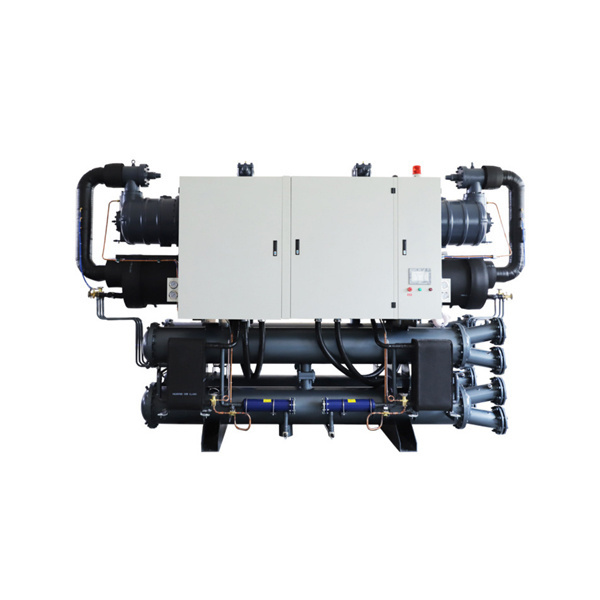 High Effective Semi-Hermetic Compressors Water Cooled Screw Chiller For Bottle Blowing Machine