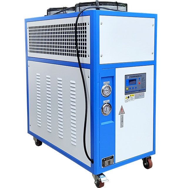 High Effective Semi-Hermetic Compressors Water Cooled Screw Chiller For Bottle Blowing Machine