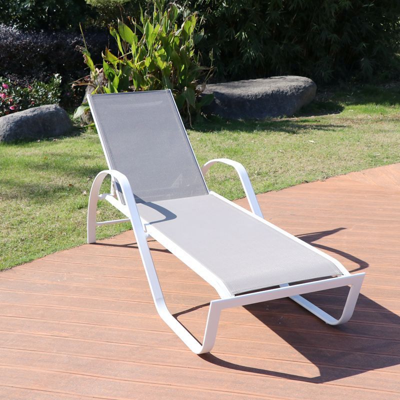 Aluminium Outdoor Patio  Swimming Pool Sun Sunbed  Sunlounge Poolside Loungers  Furniture For Luxury Hotels Resorts Restaurants