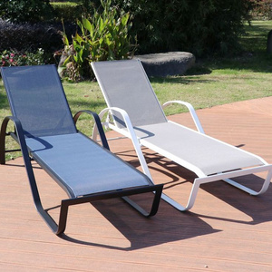 Aluminium Outdoor Patio  Swimming Pool Sun Sunbed  Sunlounge Poolside Loungers  Furniture For Luxury Hotels Resorts Restaurants