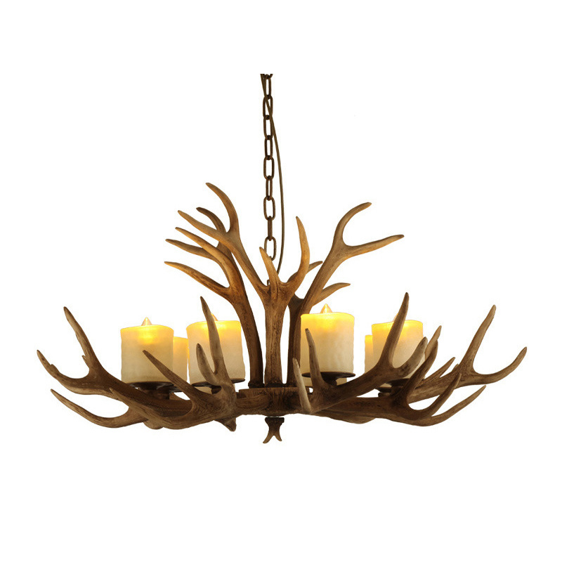 8 light chain chandelier antler chandelier for sale for living room