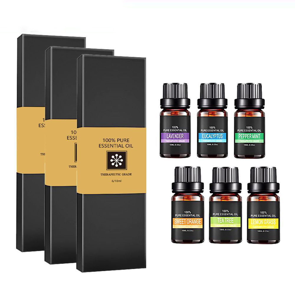 Private Label OEM Natural Smell Essential Oils Set 100% Bulk Essencial Oil Diffusers Ultrasonic Aromatherapy Pure Essential Oil