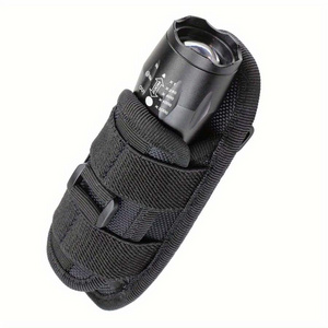 Hot Sale Tactical Flashlight Holster Duty Belt Pouch Rotatable Clip 360 Degree Holder