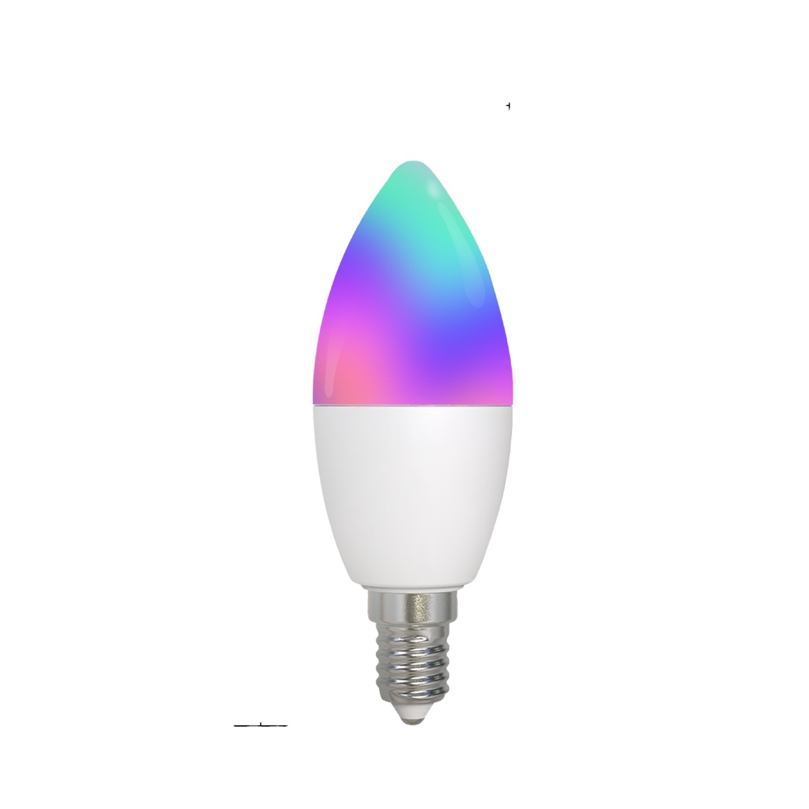 Tuya ZigBee Smart E14 Candle LED Light Candle Bulb 5W RGBCCT 2200-6500K Alexa Google Voice Control