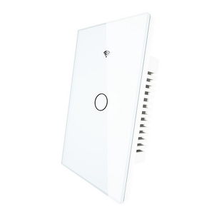 US Smart Home Wifi RF433 Wall Touch Switch 1/2/3 Gang Glass Panel Light Switch  Smart Switch