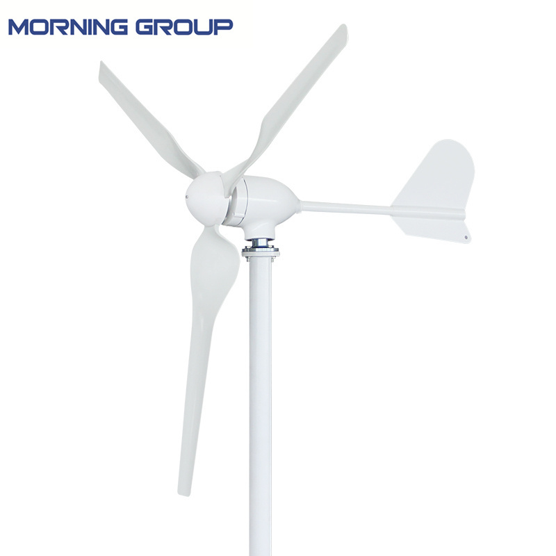 M3 400W 500W Wind Power Turbine Generator 12V 24V Windmill with Three-phase Ac Permanent Magnet Motor of 3pcs Blades