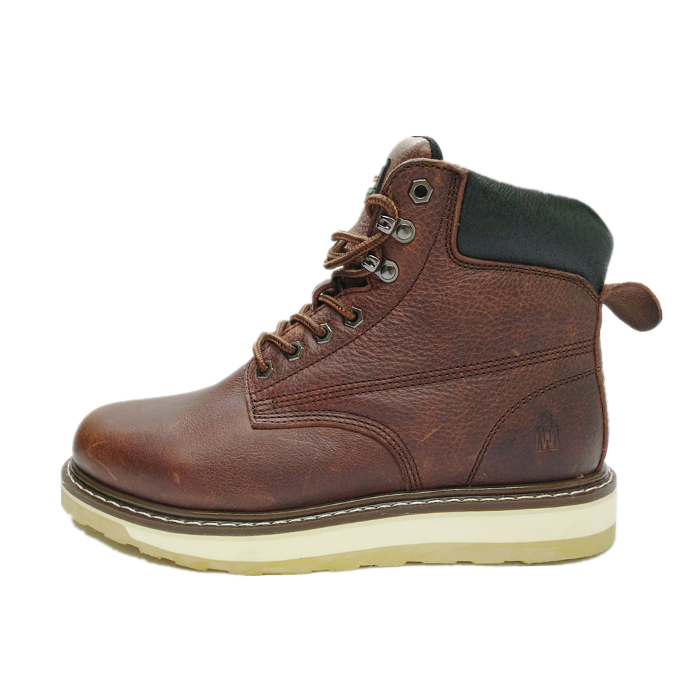 Gaomi Morning Glory Footwear manufacturer Customize Outdoor MOC Boots for Men Woodland Shoes