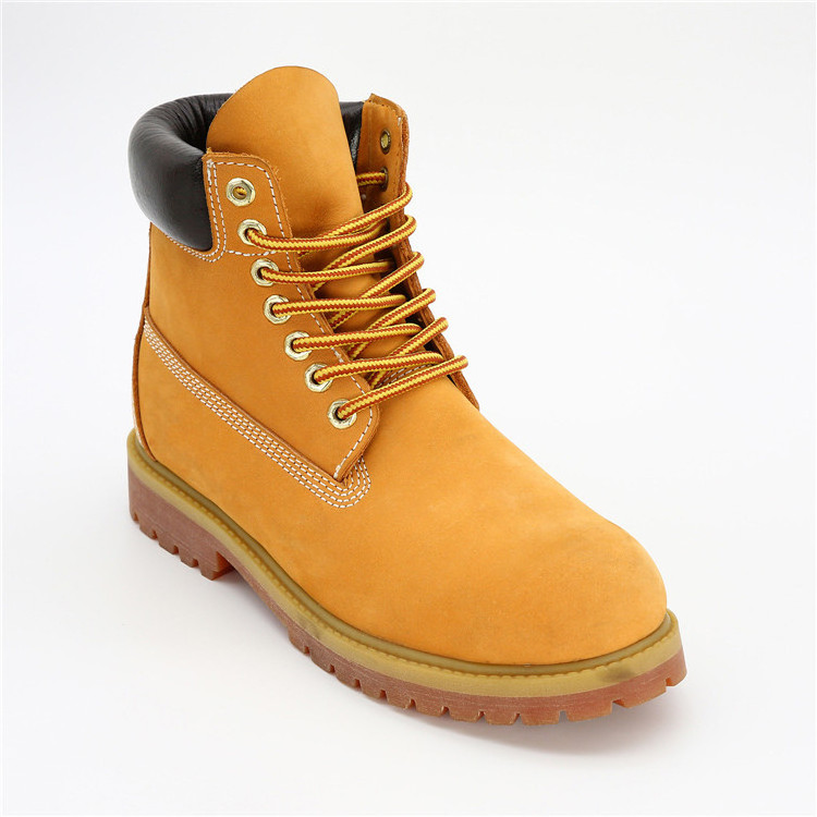 Gaomi Morning Glory Classic style Nubuck leather Soft Toe or steel toe Waterproof Protective Work Boots Safety Shoes