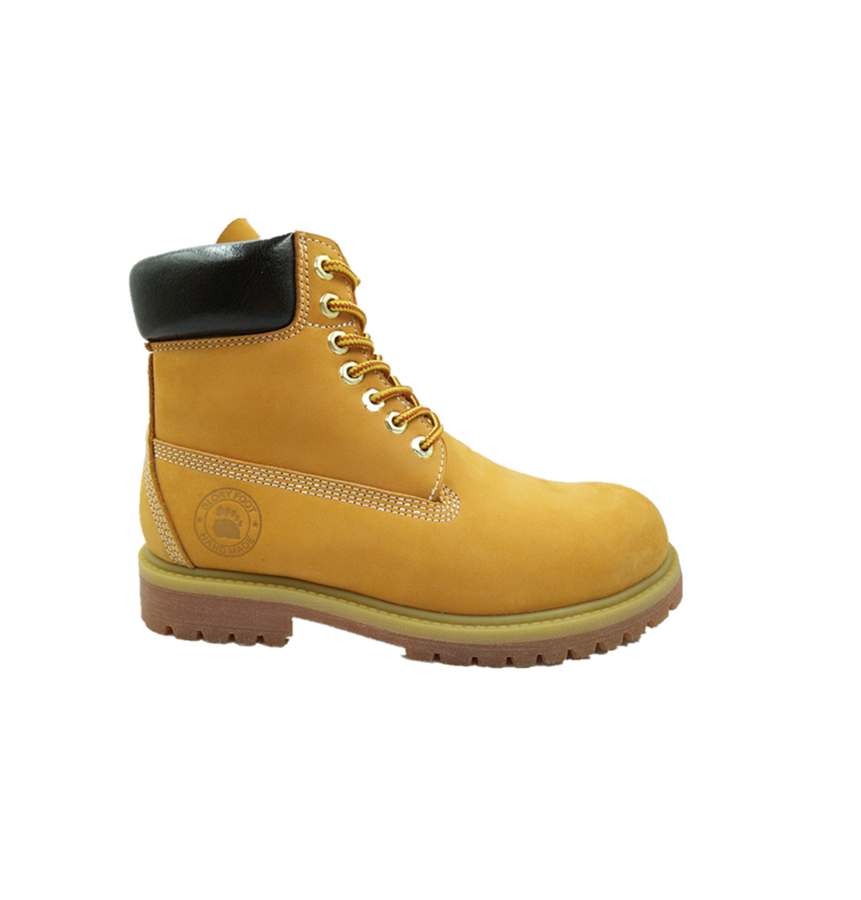 Gaomi Moning Glory manufacturers supply Nubuck leather boots Goodyear safety work boots for men