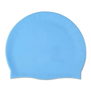 Solid color latex Swim Hats 60g Unisex One Size Fits Most Indoor and Outdoor Waterproof Swimming Caps