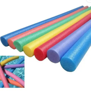 Colorful hollow EPE tube Float Water Woggle Swimming foam pool noodle