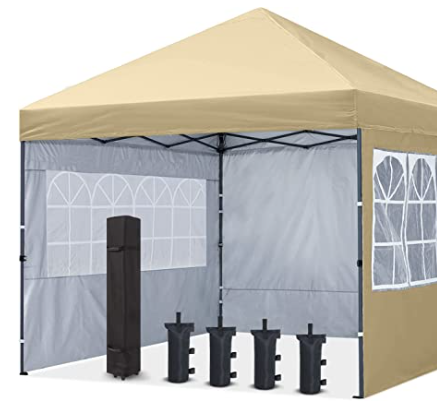 Hot Sale Pop up Canopy Tent Enclosed Instant Folding Canopy Shelter Church Window Outdoor  Party Wedding