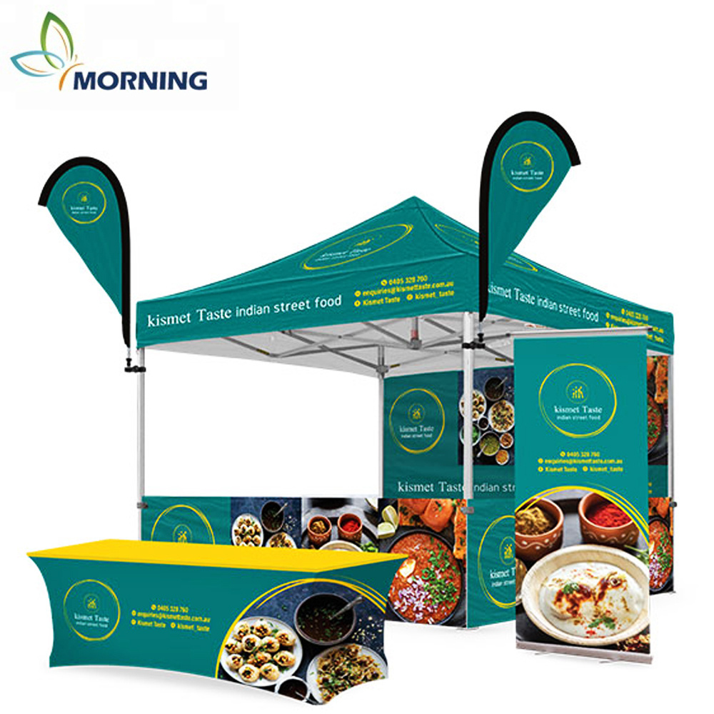 10X10 Custom Steel Canopy Tent Advertising Pop Up Tents For Trade Show Display Events Outdoor