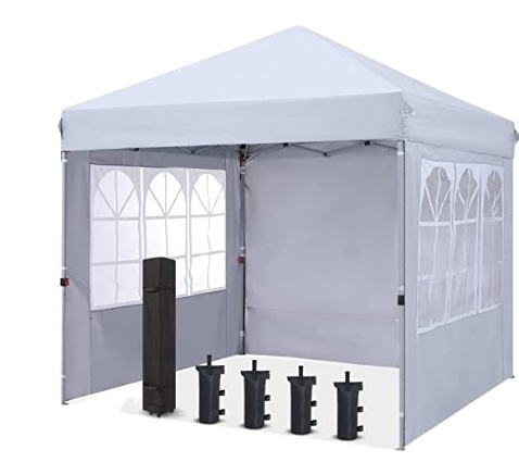 Top sponsor Outdoor waterproof folding tent pop up gazebo tent with sides and window