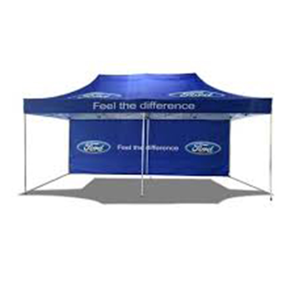 heavy duty business use trade show gazebo 20ft full wall canopy instant installation car shelter tent