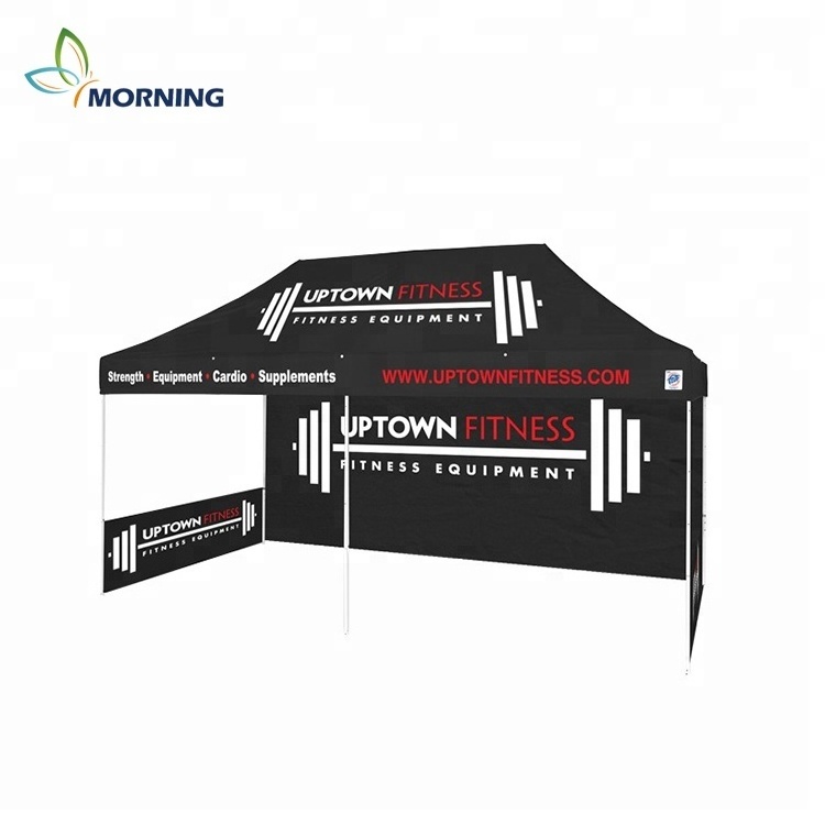 Custom camping canopy roof top tent display advertising folding tent