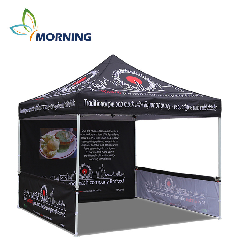 10x10 custom waterproof aluminum folding pop up outdoor canopy tent for events