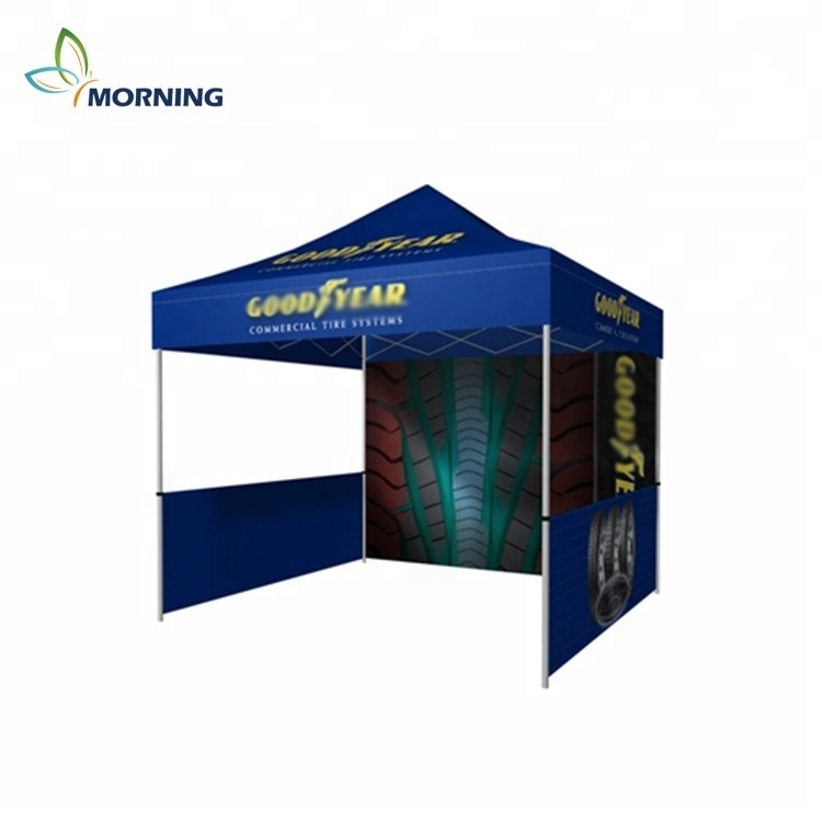 Custom camping canopy roof top tent display advertising folding tent