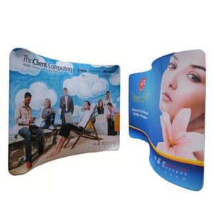 10x10ft 3x3m trade show booth shelf display backdrop banner stand exhibition counter portable lightweight expo display