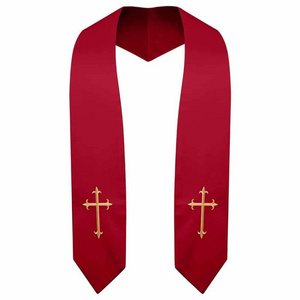 Custom School Honor Shawl embroidery Graduation Stole Graduation Scarf