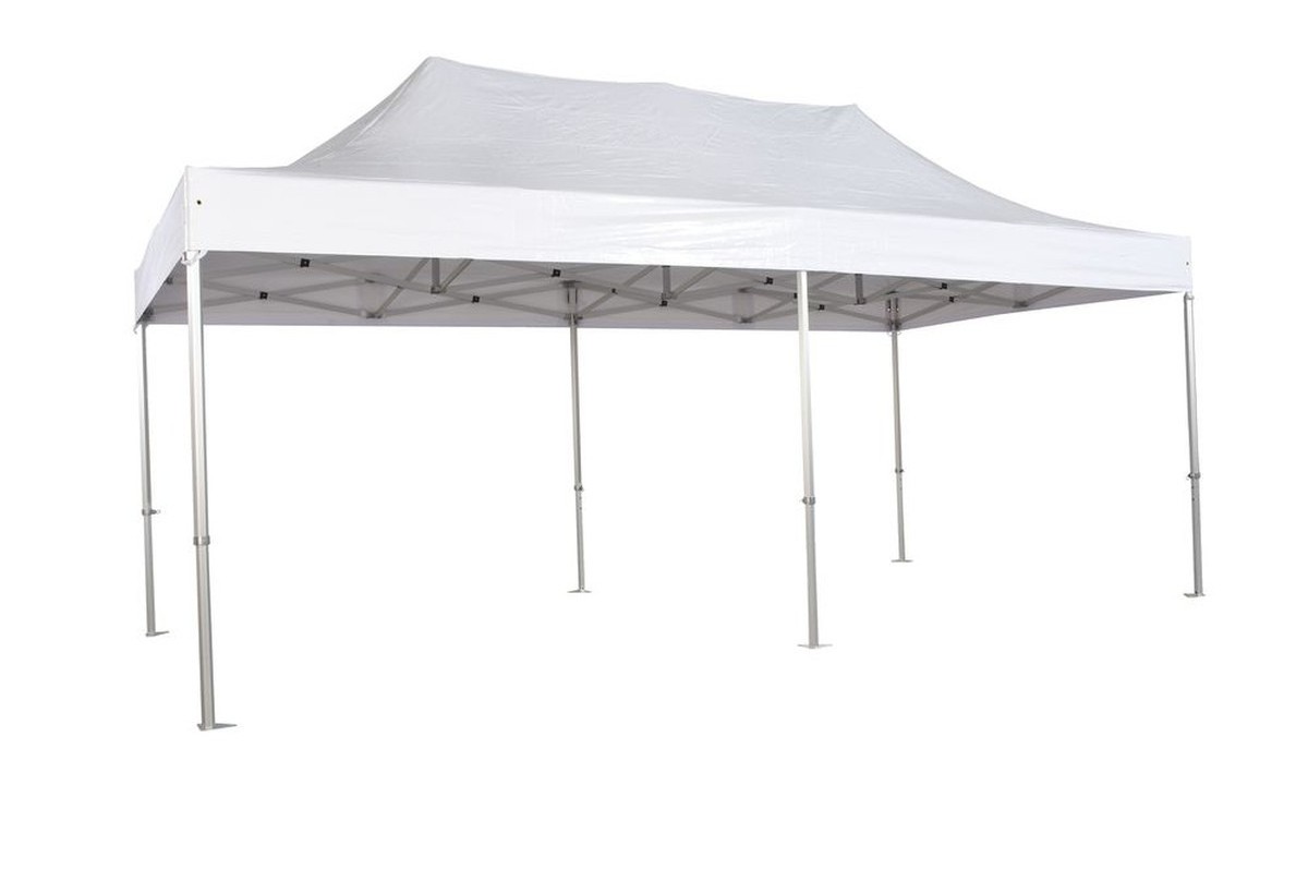 10'x15' Commercial Instant Canopies Ez Pop Up Canopy Tent with Heavy Duty Roller Bag