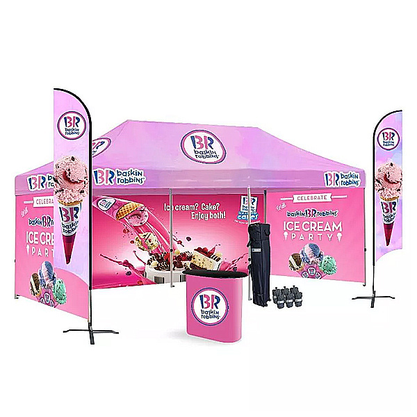 Custom 10x10 10x20 Steel Aluminum Frame Canopy Trade Show Tent Pop Up Outdoor Event Advertising Tent For Events Canopy