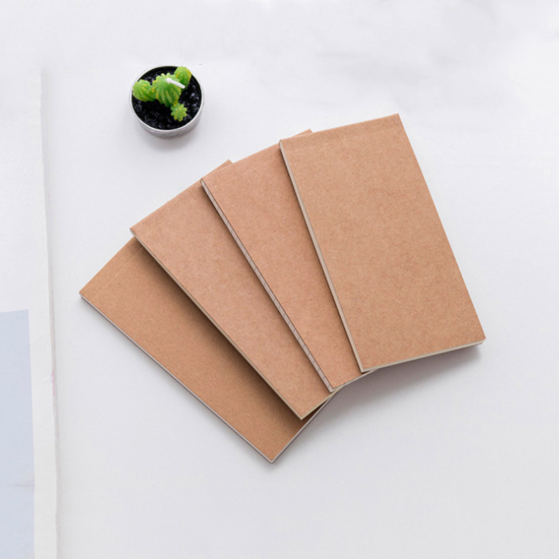 Wholesale custom kraft paper notepad pocket notepad to do list/grid/blank/lined pad