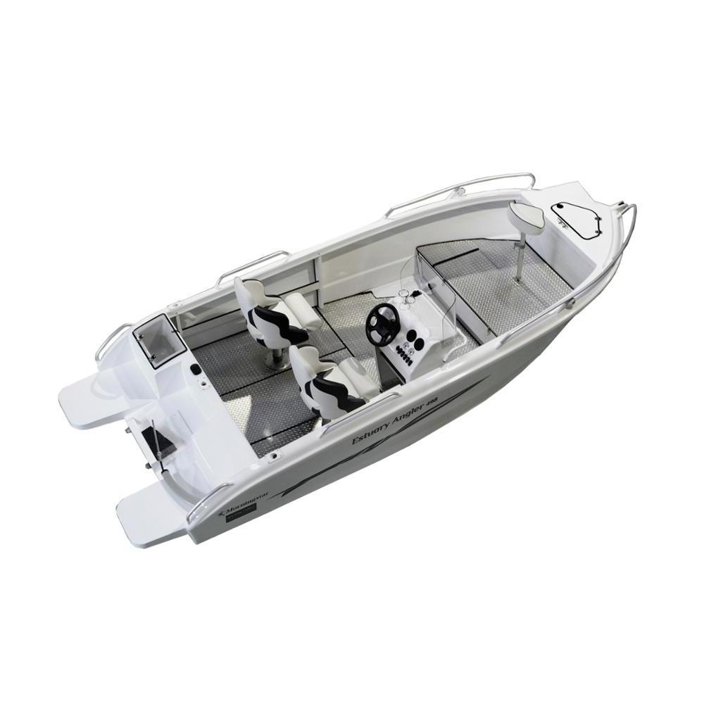 2018 New small aluminum speed center steering console boat hull for sale