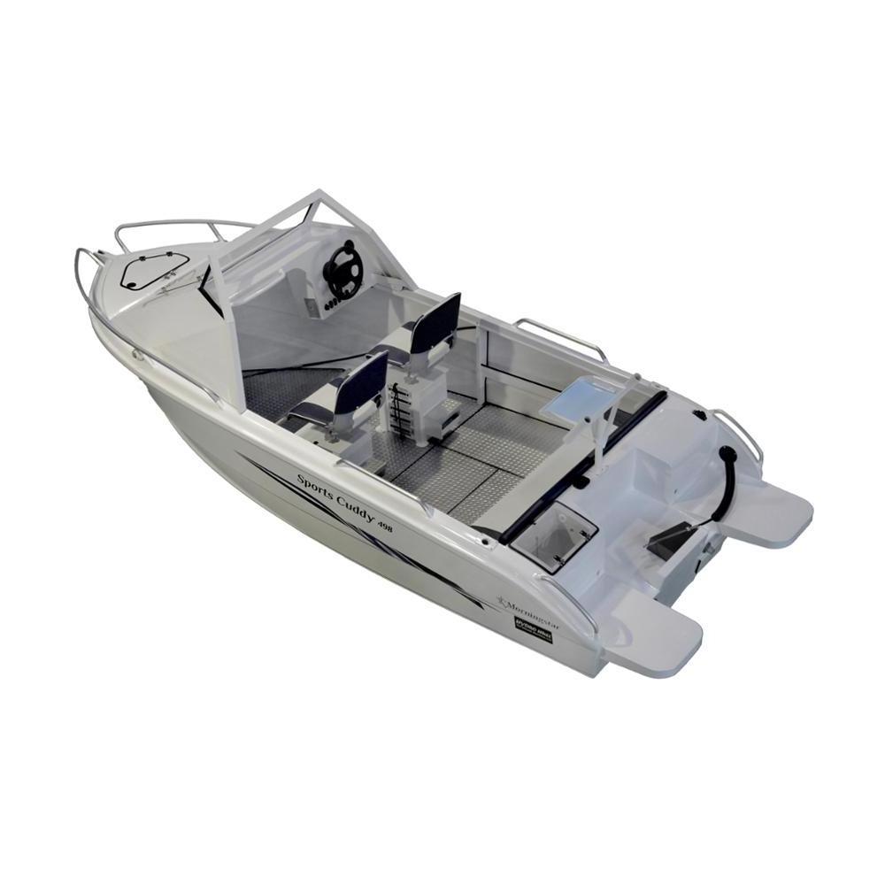 2018 New 5m aluminum fishing cabin boat hull for sale