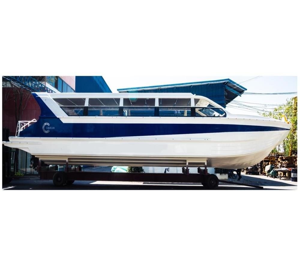 19m (64ft) New aluminum Catamaran passenger ferry boat for tourism