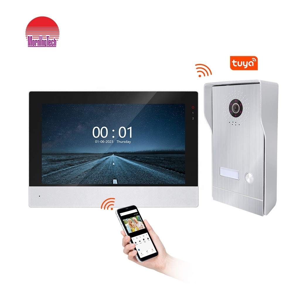 7 inch Video Door Phone 1080P Camera Doorbell Video Intercom for Home Apartment Door Entry System