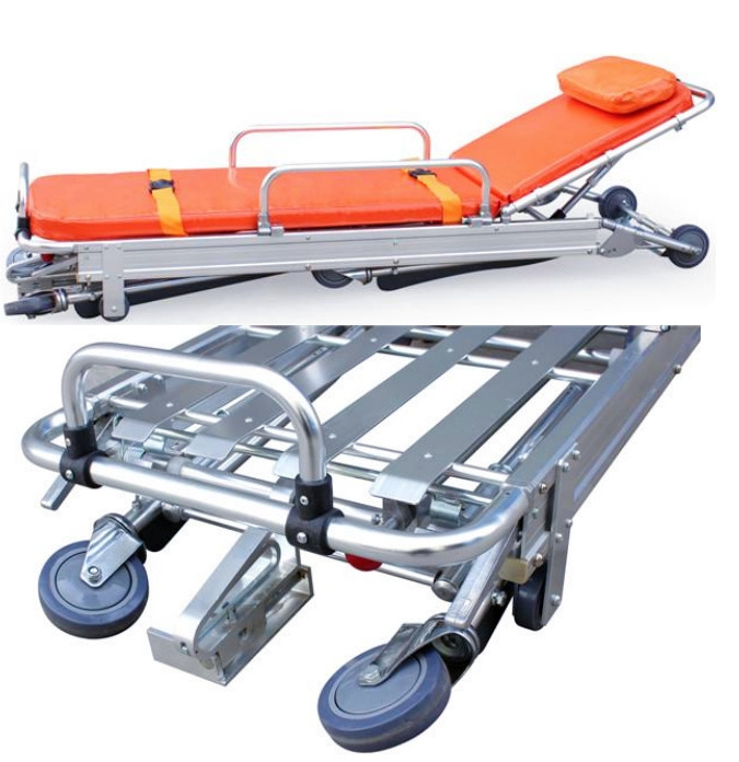 Medical Folding Stretcher Ambulance Patient Transfer Stretcher Equipment