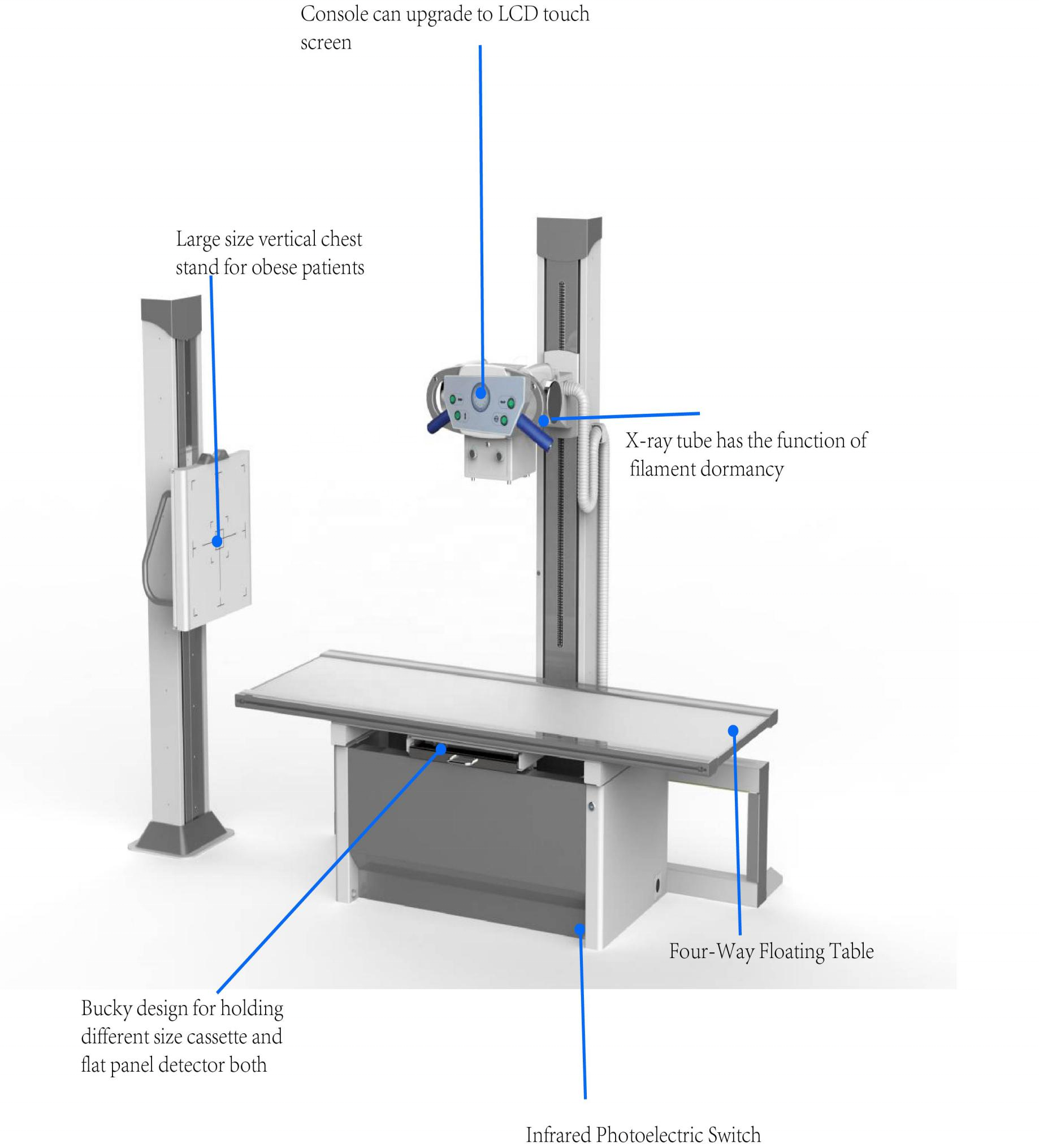 Hospital Diagnostic Equipment Radiography X Ray Baggage Scanner/Medical X-ray Film Machine Prices