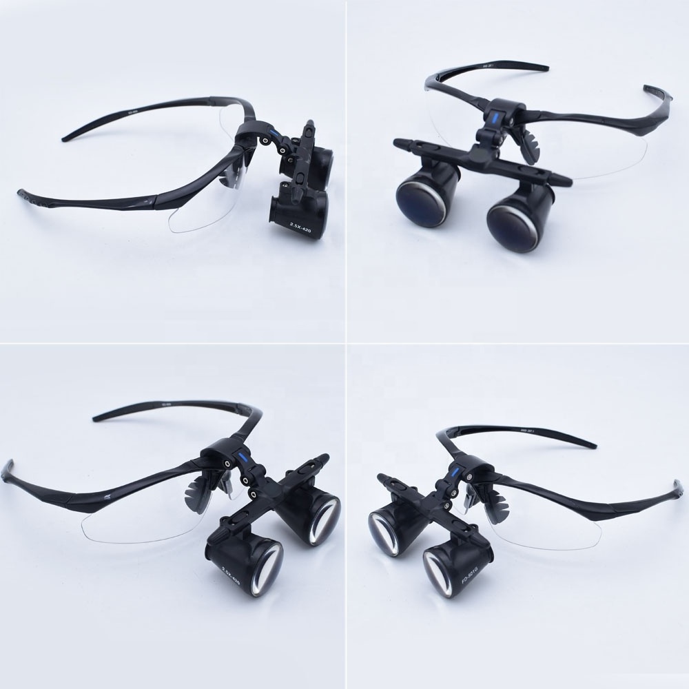 Medical Surgical Magnifiers Lens Glasses with LED Light