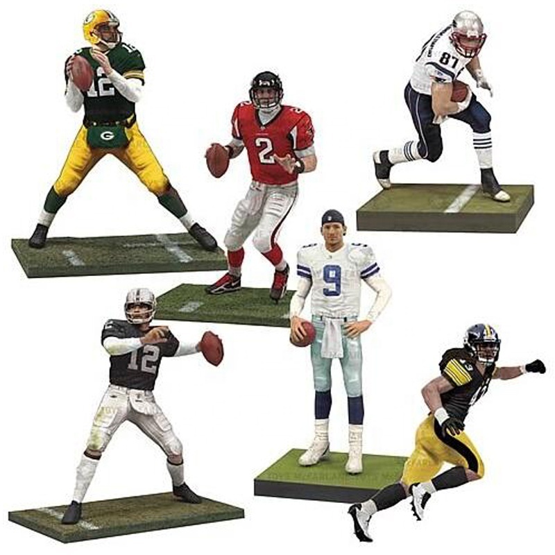 Custom resin sports figurine American football action figure