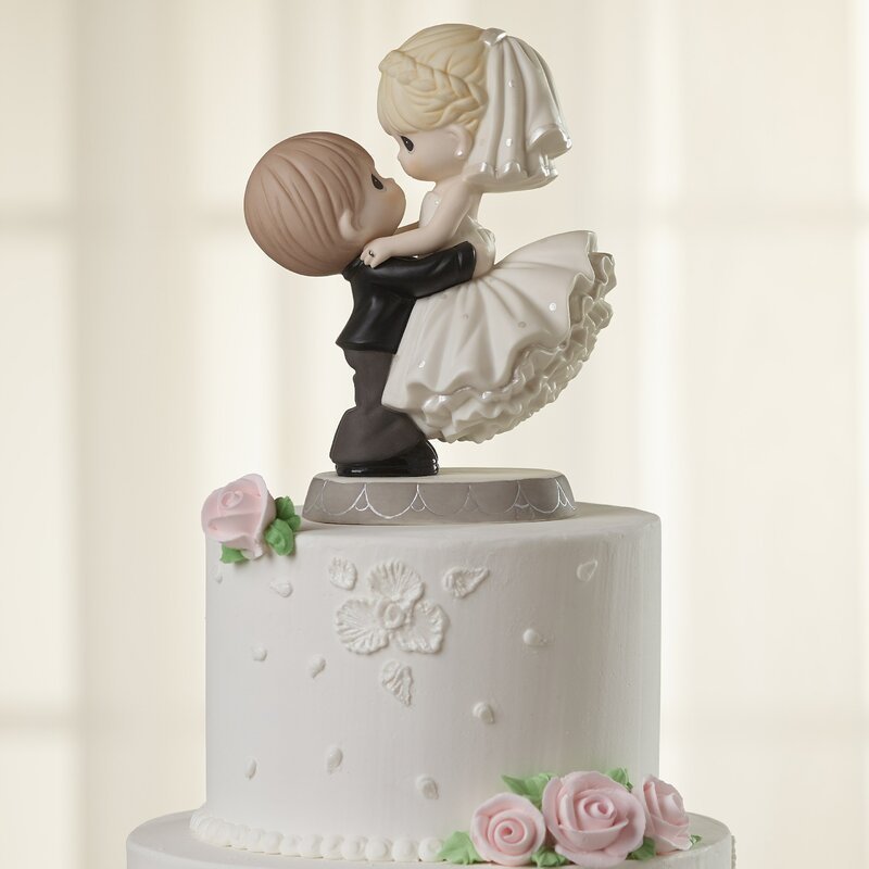 OEM wholesale new manufacturer precious moments figurine unique resin cake topper cute figurines cake toppers