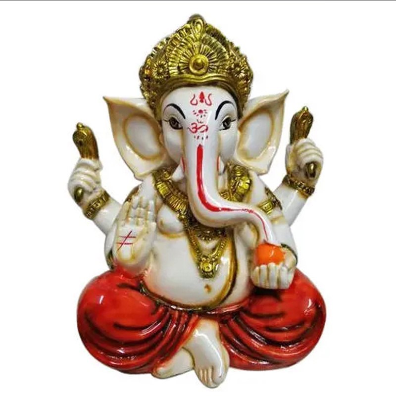 Hindu elephant god of success polyresin ganesh idols